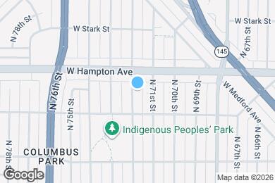 Map image of the property - 4744 N 72nd St