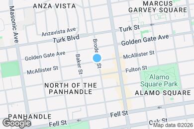 Map image of the property - 765 Broderick St