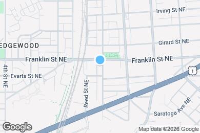 Map image of the property - 2720 10th St NE