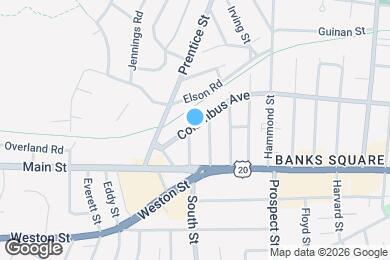 Map image of the property - 33 Palmer St