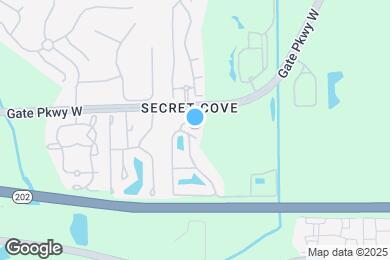 Map image of the property - The Hudson at Deerwood