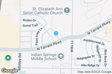 Map image of the property - 2080 Palomino Trail