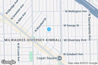 Map image of the property - 2833 N Spaulding Ave