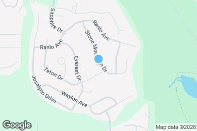 Map image of the property - 4384 Stone Mountain Dr