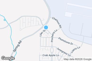 Map image of the property - 15524 Lilac Dr