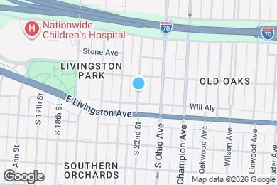 Map image of the property - 696 S 22nd St