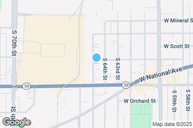 Map image of the property - 1306 S 65th St