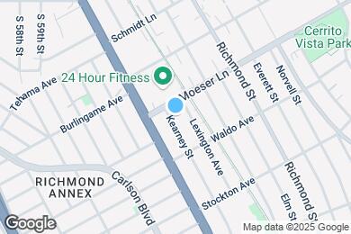 Map image of the property - 938 Kearney St
