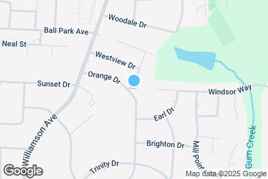 Map image of the property - 201 Orange Dr