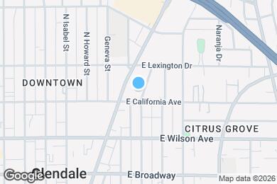 Map image of the property - 305 N Cedar St