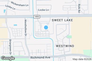 Map image of the property - The Palms at Westheimer