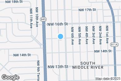 Map image of the property - 1440 NW 7th Ter