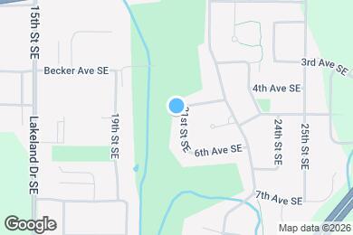 Map image of the property - 408 21st St SE