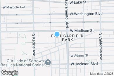 Map image of the property - 25 S Albany Ave