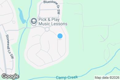 Map image of the property - 6231 Stonelake Dr SW