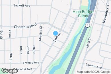 Map image of the property - 1622 2nd St