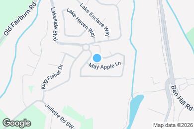Map image of the property - 4215 May Apple Ln