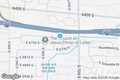 Map image of the property - 602 E Acoma Rd