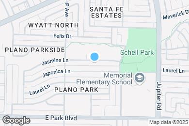 Map image of the property - 1904 Jasmine Ln