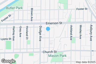 Map image of the property - 1818 Darrow Ave
