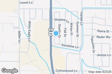 Map image of the property - 805 Sunny Ln