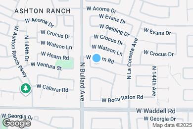 Map image of the property - 14634 W Ventura St