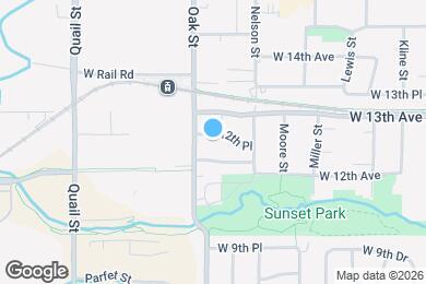 Map image of the property - 10750 W 12th Pl