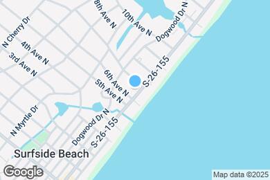 Map image of the property - 612 N Ocean Blvd