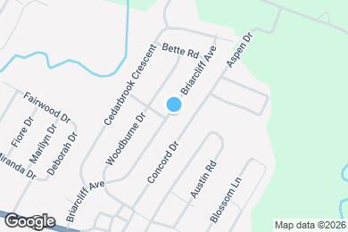 Map image of the property - 500 Briarcliff Ave