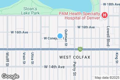 Map image of the property - Melody Apartments