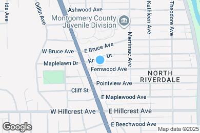 Map image of the property - 29 Fernwood Ave