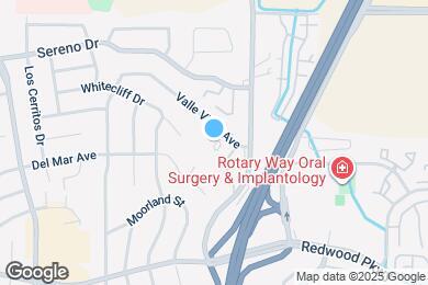 Map image of the property - 1563 Valle Vista Ave