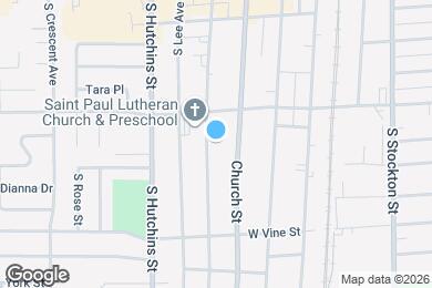 Map image of the property - 716 S Pleasant Ave