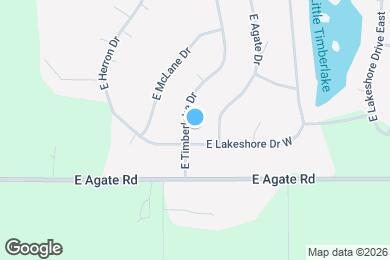 Map image of the property - 100 E Timberlake Dr