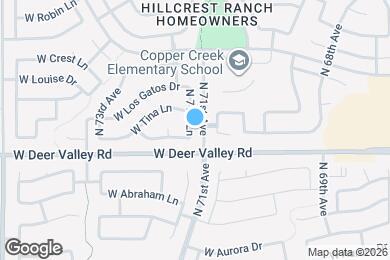 Map image of the property - 21911 N 71st Ln