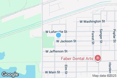 Map image of the property - 1516 W Jackson St