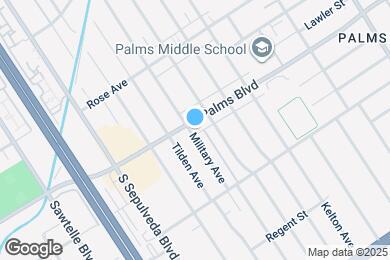 Map image of the property - 10980 Palms Blvd
