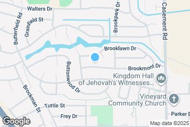 Map image of the property - 509 Brookmont Dr