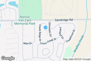 Map image of the property - 2631 Creek Ridge Dr