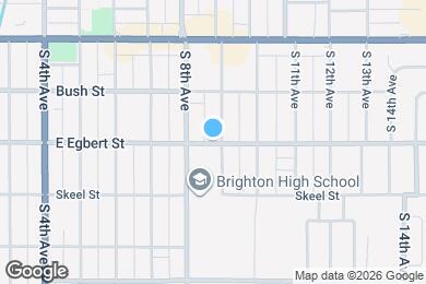 Map image of the property - 881 E Egbert St