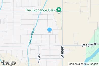 Map image of the property - 3708 W 1650 N