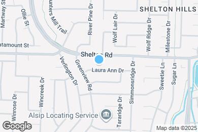 Map image of the property - 410 Laura Ann Dr