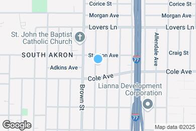 Map image of the property - 1085 Dietz Ave