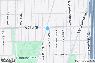 Map image of the property - 7116 S Harvard Ave