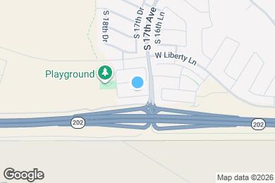 Map image of the property - 1726 W Lacewood Pl