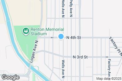 Map image of the property - 817 N 4th St
