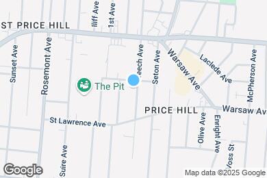 Map image of the property - 1043 Beech Ave