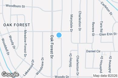 Map image of the property - 3027 Woodside Dr