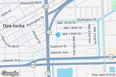 Map image of the property - 13865 NW 26th Ave