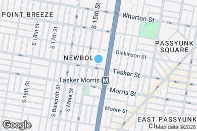 Map image of the property - 1419 Tasker St
